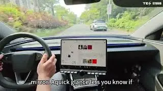 Make Your Tesla Smarter: BSD Blind Spot Ambient Light for Safety & Style!
