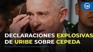 Álvaro Uribe Vélez lanza duras críticas contra Iván Cepeda, precandidato presidencial