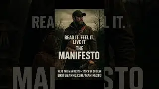 Warning: Mature content.  www.GritGearHQ.com. #nineinchnails #survival #gritty