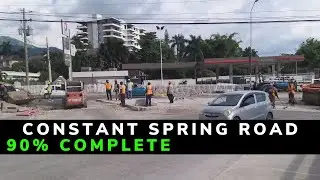 CONSTANT SPRING ROAD 90% COMPLETE  |  Constant Spring Rd-Major Rd Improvement Project-LATEST UPDATE!