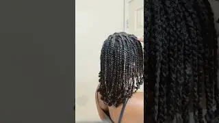 #minibraids #naturalhairtutorial #shorts