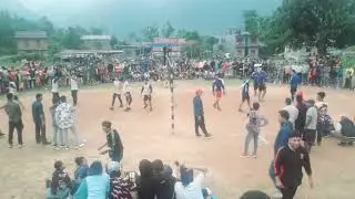 Intense match between chapakot vs Rampur Volleyball final match (Part 2)🔥💜 @sanevlogger3916