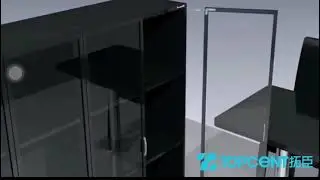 Invisible Cabinet Hinge
