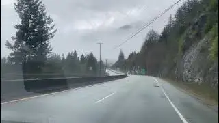 On the way to Whistler &ndash; British Columbia 🇨🇦 | Scenic Drive & Mountain Views  - #travel #viral
