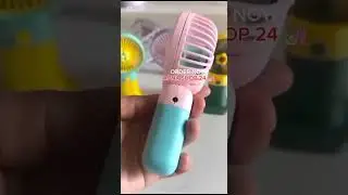 Mini rechargeable fan 🌀|APNA SHOP 24 🛍️ #products #sellfy #beauty #skincare