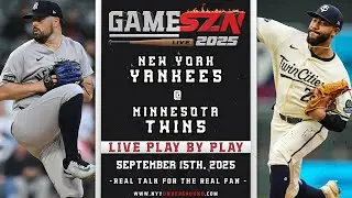 LIVE Yankees vs. Twins Play-by-Play: THE DON IN MINNESOTA (09/15/25)