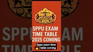 #sppu exam 2025 time table is coming #sppuexamupdate #trending
