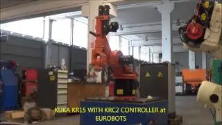 KUKA KR15 industrial robot in Eurobots