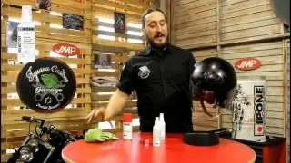 Limpiar un casco de moto con Ipone Care Line - Iguana Custom