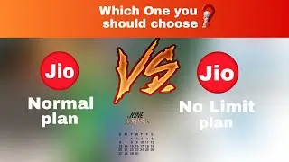 Jio normal vs no daily limit plan | Tech Prince 360