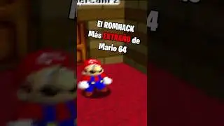El Romhack m&aacute;s EXTRA&Ntilde;O de Mario 64 #mario64 #mario #shorts