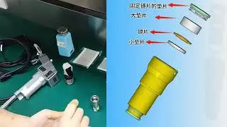 how to change collimating lens on BWT20 gun