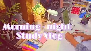 An Honest day in the life of Mbbs student | Day -19 | Study Vlog | Mbbs Study Vlog | Study, revision