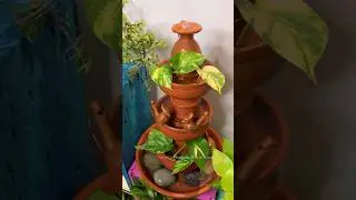 Fountain Kit from The Handicraftian #shorts #balconymakeover #fountainforterrace #diyideas