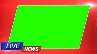 3D Animated Breaking News Bumper - Green Screen Video
