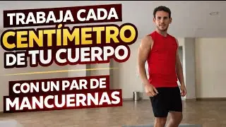 Rutina Full Body con Mancuernas 🔥 Trabaja TODO tu cuerpo en 30 minutos