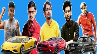 Top 5 Experiment Youtubers Car & Bike Collection | Mr Indian Hacker, Crazy XYZ,Yash Ke Experiments