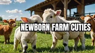 The CUTEST Baby Farm Animals Born In 2024 Will MELT Your Heart
