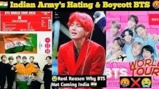😭Indian Army's Hating & Boycott BTS 🤬| bts india tour 2026 | bts world tour 2026 | bts news today |