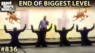 GTA 5 : The Biggest Level of The Mafia Ghost Warriors Game is Over GTA 5 GAMEPLAY #836