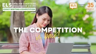 2025 ELS English Language Ambassador Award | Register Now!