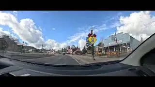 Time-lapse driving, Ute Pass, Woodland Park, Colorado Springs
