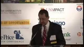 Ron Peterson, President of Johns Hopkins Hospital speaks at the 18th MD Int'l Leadership Awards