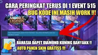TUTORIAL PERINGKAT 1 EVENT 515 DIAMOND KUNING || SKIN CUMAN 1 DIAMOND