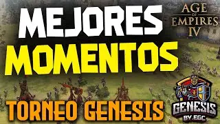 🥇 Los MEJORES MOMENTOS del TORNEO g&eacute;nesis | Aoe4