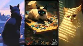 The Most Relaxing Cat Puzzle You&rsquo;ll Ever Play 🐾 My Cat Momo
