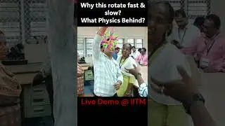 Conservation of Angular Momentum #iitm #science #education #exam #physics #engineering
