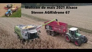 🌽/La saison se termine, moisson de ma&iuml;s 2021/CLAAS LEXION 760💪🔥/remorque KRAMPE 30T/ FENDT 936 🤩🤩🌽🌽