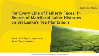 For Every Line of Fatherly Faces: In Search of Matrifocal Labor Histories