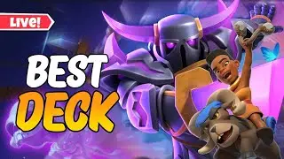 🔴 League 1 PUSH to Ultimate Champion ! #clashroyale #live