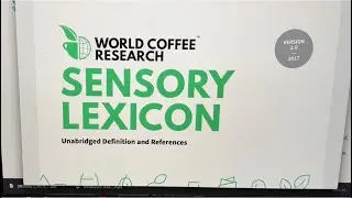 Fun first look at the coffee Sensory Lexicon