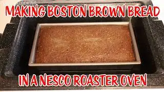 Приготовление бостонского ржаного хлеба в печи Nesco Roaster и RoadPro из свежесмолотой муки
