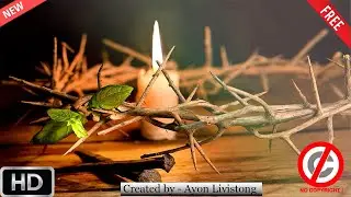 119, Free Christian Loop Background Video HD No Copyright / Jesus Crown / Christian Background