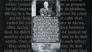 He Saved Himself by Helping Others First&mdash;and Sparked Alcoholics Anonymous 🤝