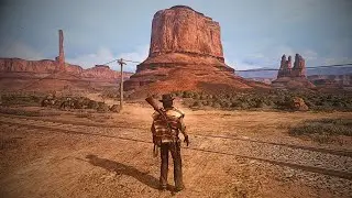 Riding and Walking Across the World of RDR1 | Relaxing Gameplay 60FPS