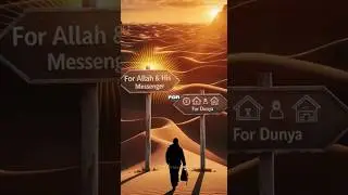 Why Intention Matters in Islam? | Hadith Explained
