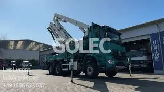 G300117 - Mercedes-Benz AROCS 2844 6x4 Euro 6 Betonpumpe SERMAC 5Z33 aus Baujahr 2016
