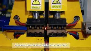 Flash Butt Welding Machine for Copper Stainless Steel Wire #welding #buttwlding