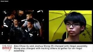 Key Occupy Protesters Charged in Hong Kong