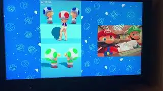 Luigi was sus after looking at a long leg toad and Mario goes  aaaand goodbye  (SMG4)