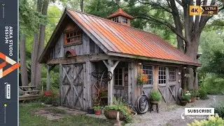 DIY Rustic Framehouse Garage and Shed: Perfect Additions to Enhance Your Country Home's Charm