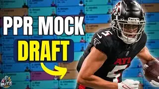 Fantasy Football 12-Team PPR Mock Draft | Where to Value Drake London?