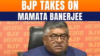 BJP Leader Ravi Shankar Prasad Addresses Press Conference | TMC Vs BJP | Mamata Banerjee