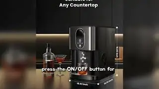 COWSAR Nugget Ice Maker with Dispenser Review | Best Nugget Ice Machine for Home Kitchen, Office