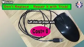 🖱️ How to Repair Wired USB A4Tech Mouse | Simple Fixes & Trick Ways 🔧⚡|Redh tech