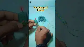 How to Make Free Energy Device with Magnet & Blade? ⚡😲 #Shorts #diy